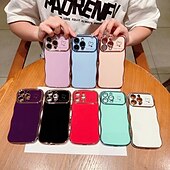 abordables Carcasas iPhone-teléfono Funda Para iPhone 16 Pro Max Plus iPhone 15 Pro Max Plus iPhone 14 13 12 11 Pro Max Plus iPhone 14 Pro Max iPhone 13 12 11 Pro Max Funda Trasera Antigolpes Retro Enchapado