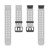 cheap Garmin Watch Bands-Watch Band for Garmin Fenix 8 47mm 51mm 7X 6 6X Pro Epix Pro Instinct 2X Approach S70 S62 S60 Forerunner 955 945 Epix Marq Descent Quatix 22mm 26mm Silicone Replacement  Strap Quick Fit Adjustable