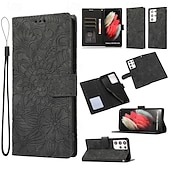 Недорогие Чехлы для Samsung-телефон Кейс для Назначение S24 S23 S22 S21 Ultra Plus S21 FE А55 А35 А25 А15 5Г A54 A34 A14 A72 A52 A42 A32 A22 A12 A02 A71 A51 A31 S20 Plus S20 Ультра S20 A53 A33 A23 A13 Откидная крышка