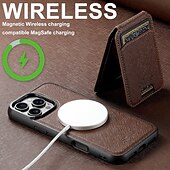 Недорогие Чехлы для iPhone-телефон Кейс для Назначение iPhone 16 Про Макс Плюс Айфон 15 Про Макс Плюс iPhone 14 13 12 Pro Max Plus iPhone 14 Pro Max iPhone 13 12 Pro Max Кейс на заднюю панель со стендом Съемный Магнитный Ретро