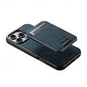 Недорогие Чехлы для iPhone-телефон Кейс для Назначение iPhone 16 Про Макс Плюс Айфон 15 Про Макс Плюс iPhone 14 13 12 Pro Max Plus iPhone 14 Pro Max iPhone 13 12 Pro Max Кейс на заднюю панель со стендом Съемный Магнитный Ретро