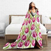 preiswerte Sofadecken &amp; Überwürfe-Blumendecke, weiche und gemütliche Überwurfdecke mit zartem Gänseblümchen-Design, perfekt, um Ihrem Schlafzimmer oder Wohnzimmer Komfort und Charme zu verleihen