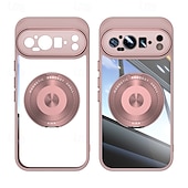 お買い得  その他のスマホケース-電話 ケース 用途 ピクセル9プロ ピクセル9プロXL ピクセル9 バックカバー スタンド付き 耐衝撃 レトロ風 TPU PC PUレザー