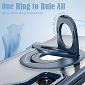 Недорогие Чехлы для Samsung-телефон Кейс для Назначение S25 Ультра Кейс на заднюю панель Магнитный Поддержка беспроводной зарядки Кольцо Пряжка Ретро ТПУ Акрил