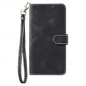 cheap iPhone Cases-Phone Case For iPhone 16 Pro Max Plus iPhone 15 Pro Max Plus iPhone 14 13 12 11 Pro Max Plus Mini iPhone 14 Pro Max iPhone 13 12 11 Pro Max Flip Cover with Stand Holder Magnetic with Wrist Strap Retro