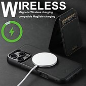 Недорогие Чехлы для iPhone-телефон Кейс для Назначение iPhone 16 Про Макс Плюс Айфон 15 Про Макс Плюс iPhone 14 13 12 Pro Max Plus iPhone 14 Pro Max iPhone 13 12 Pro Max Кейс на заднюю панель со стендом Съемный Магнитный Ретро