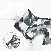 billige Frakker-Hunder Frakker Jakke Parka jakke med sele Reflekterende Varm Vannbestandig Hundeklær for Medium Large