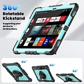 זול כיסוי טאבלט Samsung-לוּחַ כיסויים מכסים ל עבור Samsung Galaxy Tab S9 Plus 12.4&quot; S9 Ultra 14.6&quot; S8 Ultra 14.6&#039;&#039; ידית מחזיק עפרונות רצועת כתף תבנית גאומטרית PC