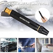 cheap Vehicle Cleaning Tools-Car Washing High Pressure Water Gun Nozzle Garden Hose Nozzle Spray High Pressure Metal Water Gun Sprinkler Adjustable Metal Nozzle Garden Hose Sprinkler