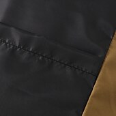 cheap Men&#039;s Vest-Men&#039;s Puffer Vest Hoodie Vest Quilted Vest Daily Wear Vacation Going out Fashion Basic Spring &amp;  Fall Zipper Multi Pocket Polyester Comfortable Plain Hidden Stand Collar Regular Fit Black White Brown