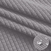 baratos Capa para Cadeira de Jantar-2 peças capa para cadeira de jantar cor de vinho, capa elástica repelente de água para assento de cadeira, elastano com protetor de fundo elástico para sala de jantar, cerimônia de casamento,