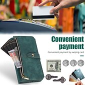 economico Cover per iPhone-telefono Custodia Per iPhone 16 Pro Max Plus iPhone 15 Pro Max Plus iPhone 14 13 12 11 Pro Max Plus Mini iPhone 14 Pro Max iPhone 13 12 11 Pro Max Per retro Con supporto Cerniera con cordino Retrò