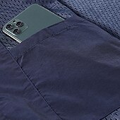 levne Vesty-Pánské Dağcı Yeleği Zimní kabát Turistická fleecová vesta Jaro Podzim Venkovní Pohodlné Prodyšné Kamizelka Lov Rybaření Lezení Černá Armádní zelená Námořnická modř Khaki Šedá