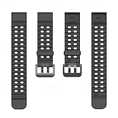 cheap Garmin Watch Bands-Watch Band for Garmin Fenix 8 47mm 51mm 7X 6 6X Pro Epix Pro Instinct 2X Approach S70 S62 S60 Forerunner 955 945 Epix Marq Descent Quatix 22mm 26mm Silicone Replacement  Strap Quick Fit Adjustable