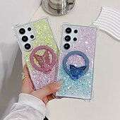 お買い得  サムスン用ケース-電話 ケース 用途 S24 Ultra S24 Plus S24 S24 FE S23 S23 Ultra S23 Plus S22 S22ウルトラ S21 FE バックカバー スタンド付き 磁石バックル ストラップ付き レトロ風 PC