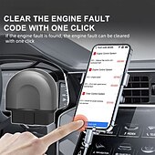 baratos OBD-obd ii scanner de carro leitor de dados redefinir ferramenta de diagnóstico bluetooth-compatível conexão de um clique modo de hibernação automática ferramenta de diagnóstico de digitalização