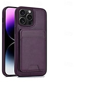 お買い得  iPhone用ケース-電話 ケース 用途 iPhone 16 Pro Max プラス iPhone 15 プロマックスプラス iPhone15 iPhone 14 Pro Max iPhone 13 12 Pro Max iPhone 12 Pro Max iPhone 11 Pro Max バックカバー スタンド付き 磁石バックル ワイヤレス充電をサポート レトロ風 TPU PUレザー