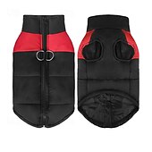 levne Kabáty-Psi Kabáty Kurtka Bunda Parka s Harnessem Reflexní Teplý Voděodolný Oblečení pro psy for Small Střední Velký