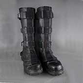 Χαμηλού Κόστους Υποδήματα-Ρετρό / Βίντατζ Μεσαίωνα Χορός μεταμφιεσμένων Γκέτες Κάλυμμα παπουτσιών Φανταχτερή Φόρεμα Ανδρικά Γιούνισεξ Πειρατής Steampunk Απόκριες Μασκάρεμα Επίδοση Πάρτι Σκηνή Ενηλίκων Κάλυμμα παπουτσιών