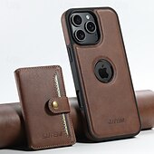 Недорогие Чехлы для iPhone-телефон Кейс для Назначение iPhone 16 Про Макс Плюс Айфон 15 Про Макс Плюс iPhone 14 13 12 Pro Max Plus iPhone 14 Pro Max iPhone 13 12 Pro Max Кейс на заднюю панель со стендом Съемный Магнитный Ретро