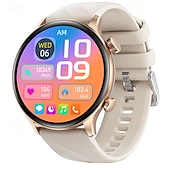abordables Relojes inteligentes-iMosi ZW63 Reloj inteligente 1.39 pulgada Smartwatch Reloj elegante Bluetooth Monitoreo de temperatura Podómetro Recordatorio de Llamadas Compatible con Android iOS Mujer Hombre Llamadas con Manos
