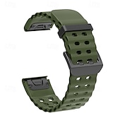 cheap Garmin Watch Bands-Watch Band for Garmin Fenix 8 47mm 51mm 7X 6 6X Pro Epix Pro Instinct 2X Approach S70 S62 S60 Forerunner 955 945 Epix Marq Descent Quatix 22mm 26mm Silicone Replacement  Strap Quick Fit Adjustable