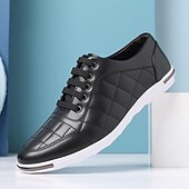 baratos Ténis para Homem-tênis masculino casual acolchoado - azul marinho, design com cadarço, confortável e leve, perfeito para uso diário