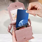 お買い得  サムスン用ケース-電話 ケース 用途 Zフリップ6 Z Flip 5 Z Flip 4 Z Flip 3 バックカバー ストラップ付き カード挿入口 耐衝撃 レトロ風 TPU PUレザー