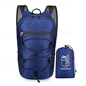 economico Zaini e borse-15 L Zaino giornaliero Zaino per escursioni Cerniera Multi-tasche Impermeabile alla pioggia Design Anatomico Indossabile Durevole Esterno Escursionismo Campeggio Militare Nylon Grigio scuro Nero Blu