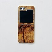 billige Samsung-etui-telefon Etui Til Samsung Galaxy Z Flip 5 Bakdeksel Støtsikker Kontor / Bedrift Herdet glass Belegg