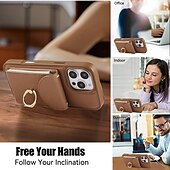 abordables Carcasas iPhone-teléfono Funda Para iPhone 16 Pro Max Plus iPhone 15 Pro Max Plus iPhone 14 13 12 11 Pro Max X XR XS 8 7 Plus iPhone 14 Pro Max iPhone 13 12 11 Pro Max Funda Trasera Soporte para Anillo con cordón