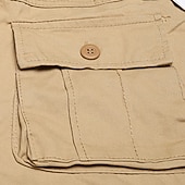 baratos Partes inferiores-Homens Calças Outdoor Calça Cargo Calças de Trilha Militar Primavera Outono Ao ar livre Normal Prova-de-Água Secagem Rápida Respirável Calças Amarelo do exército Preto Algodão Caça Alpinismo Campismo