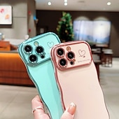 abordables Carcasas iPhone-teléfono Funda Para iPhone 16 Pro Max Plus iPhone 15 Pro Max Plus iPhone 14 13 12 11 Pro Max Plus iPhone 14 Pro Max iPhone 13 12 11 Pro Max Funda Trasera Antigolpes Retro Enchapado