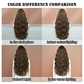 billige Syntetiske trendy parykker-lang våt bølget parykk med smell varmebestandig fiber syntetisk curly bangs parykk for kvinner jenter daglig fest jul reise brukt