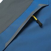 ieftine Fleece și jachete 3 în 1-Bărbați Αδιάβροχο μπουφάν În aer liber Impermeabil Rezistent la Vânt Îmbrăcăminte pentru drumeții Primăvară Toamnă Veste Peteci Gri Închis Negru Galben