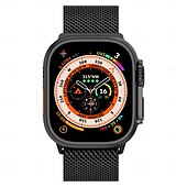 cheap Apple Watch Bands-Sport Band Milanese Loop Compatible with Apple Watch band 38mm 40mm 41mm 42mm 44mm 45mm 49mm Metal Clasp Stainless Steel Strap Replacement Wristband for iwatch Ultra 2 Series 9 8 7 SE 6 5 4 3 2 1