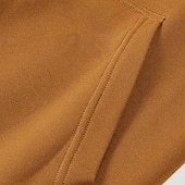 economico Felpe di base-Per uomo Felpa a nido d&#039;ape Maglione Felpa con cerniera a un quarto Nero Verde militare Blu marino Cachi Grigio chiaro Colletto Mao mezza cerniera Color Block Tasche Color Block Ufficio Sportivo