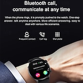 abordables Relojes inteligentes-iMosi ZW63 Reloj inteligente 1.39 pulgada Smartwatch Reloj elegante Bluetooth Monitoreo de temperatura Podómetro Recordatorio de Llamadas Compatible con Android iOS Mujer Hombre Llamadas con Manos