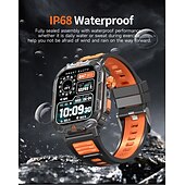 abordables Pulseras inteligentes-696 NX20 Reloj inteligente 2 pulgada Pulsera inteligente Bluetooth Podómetro Recordatorio de Llamadas Seguimiento del Sueño Compatible con Android iOS Hombre Llamadas con Manos Libres Recordatorio de
