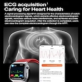 Χαμηλού Κόστους Smartwatch-Αεροσυμπιεστής Αεροθάλλατος Ακριβής Δοκιμή Πίεσης Αίματος ECG ηλεκτροκαρδιογράφημα Παρακολούθηση Θερμοκρασίας Πεδόμετρο Συμβατό με Ασύρματη κλήση Android iOS Γυναίκες Άνδρες Μακράς Αναμονής