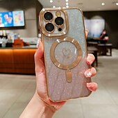 お買い得  iPhone用ケース-電話 ケース 用途 iPhone 16 Pro Max プラス iPhone 15 プロマックスプラス iPhone 14 13 12 11 Pro Max Plus iPhone 14 Pro Max iPhone 13 12 11 Pro Max バックカバー 磁石バックル ワイヤレス充電をサポート 耐衝撃 レトロ風 TPU アクリル