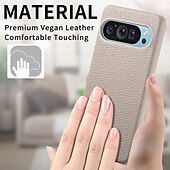 abordables Coques autres téléphones-téléphone Coque Pour Pixel 9 Pro Pixel 9 Pro XL Pixel 8 Pro Pixel 8 Pixel 9 Pixel 7 Pixel 7 Pro Pixel 6 Pixel 6 Pro Coque Arriere Antichoc Rétro TPU faux cuir