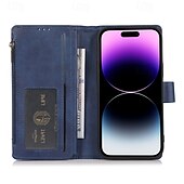 cheap iPhone Cases-Phone Case For iPhone 16 Pro Max Plus iPhone 15 Pro Max Plus iPhone 14 13 12 11 Pro Max Plus iPhone 14 Pro Max iPhone 13 12 11 Pro Max Flip Cover with Stand Holder with Wrist Strap Card Slot Retro