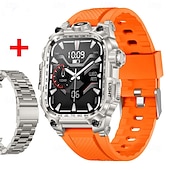 abordables Pulseras inteligentes-696 i121 Reloj inteligente 2.01 pulgada Pulsera inteligente Bluetooth Podómetro Recordatorio de Llamadas Seguimiento del Sueño Compatible con Android iOS Hombre Llamadas con Manos Libres Recordatorio