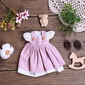 cheap Waldorf Dolls-Handmade Waldorf Doll Clothes Set for 12 inch Doll Handmade Muppet Doll for Christmas Gifts