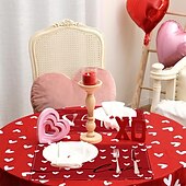 cheap Placemats &amp; Coasters &amp; Trivets-Valentine&#039;s Day Placemats Set of 4 Romantic and Decorative Table Mats Featuring Heart or Rose Patterns Durable and Heat-Resistant Perfect for Adding a Touch of Love to Your Dining Table Decor