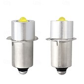 economico Faretti a LED-lampadina torcia led p13.5s 3w multi-tensione non polarità lampadine torcia lanterna, 2 pz 6v-24v