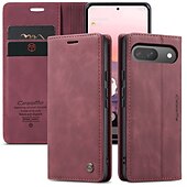 זול תיק טלפון אחר-טלפון מגן עבור גוגל Pixel 9 Pro Pixel 9 Pro XL Pixel 8 Pro Pixel 8 פיקסל 9 Pixel 7 Pixel 7 Pro Pixel 6 Pixel 6 Pro כיסוי הפוך עם מעמד מגנטי חריץ לכרטיס רטרו TPU עור PU