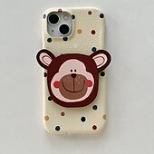 abordables Carcasas iPhone-teléfono Funda Para iPhone 16 Pro Max Plus iPhone 16 iPhone 16 Pro iPhone 15 Pro Max Plus iPhone 15 iPhone 14 Pro Max iPhone 13 Pro Max Funda Trasera con Soporte Antigolpes Retro TPU Cuero de PU