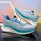 economico Sneakers da uomo-scarpe da corsa sportive leggere da uomo – scarpe da ginnastica con lacci in mesh traspirante con suola ammortizzante per palestra e fitness all&#039;aperto